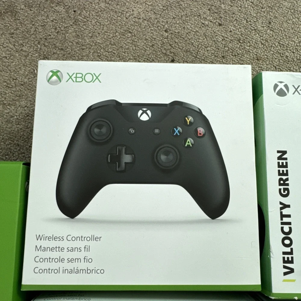 XBOX Controller Empty BOXES‎ ONLY Lot Of 6 W/ INSERTS And Papers
